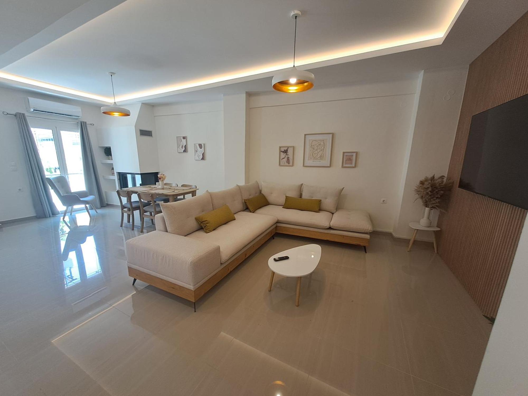 Casa Beige Lejlighed Iraklio Eksteriør billede